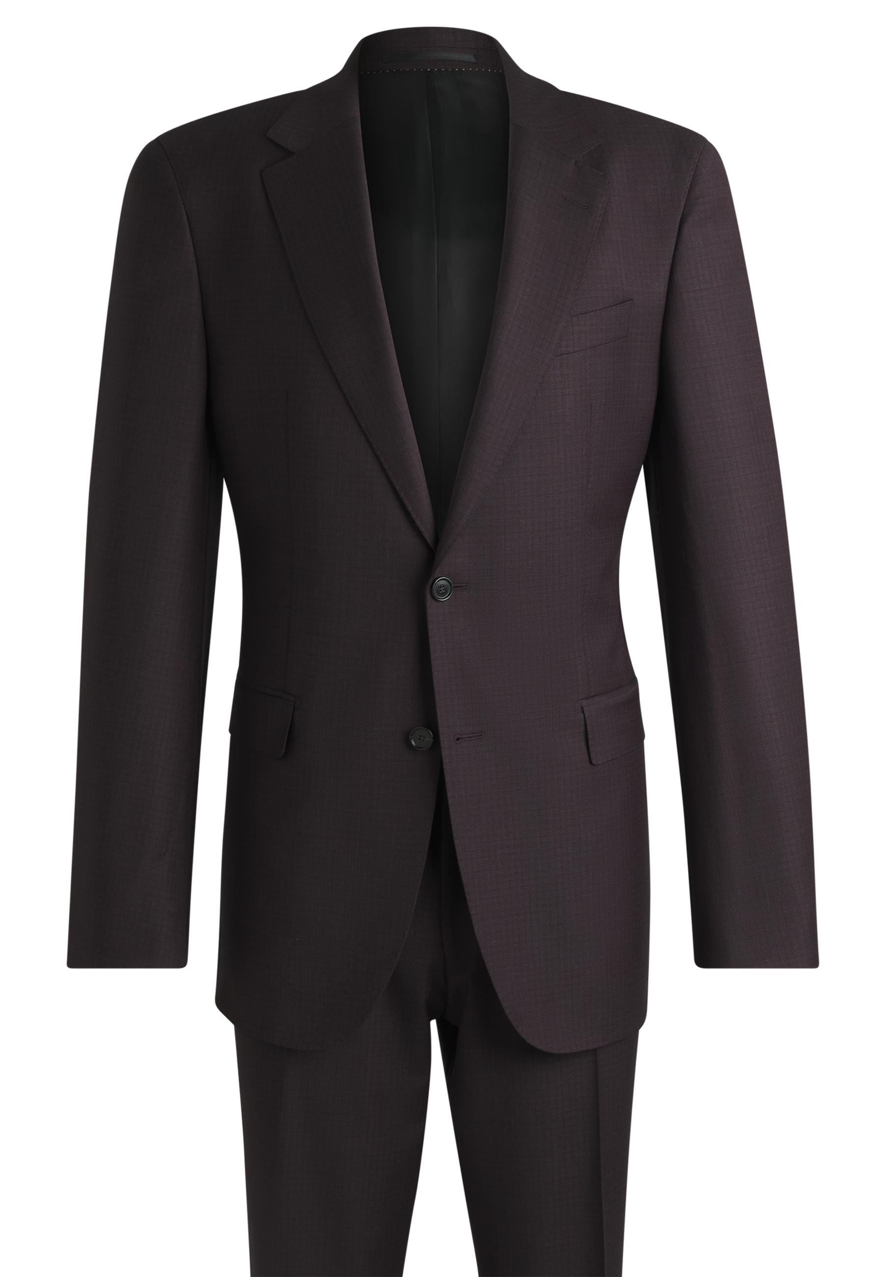 DARK PURPLE // BUSINESS SUITS L-JARROD-2PCS-241