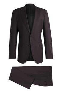DARK PURPLE // BUSINESS SUITS L-JARROD-2PCS-241