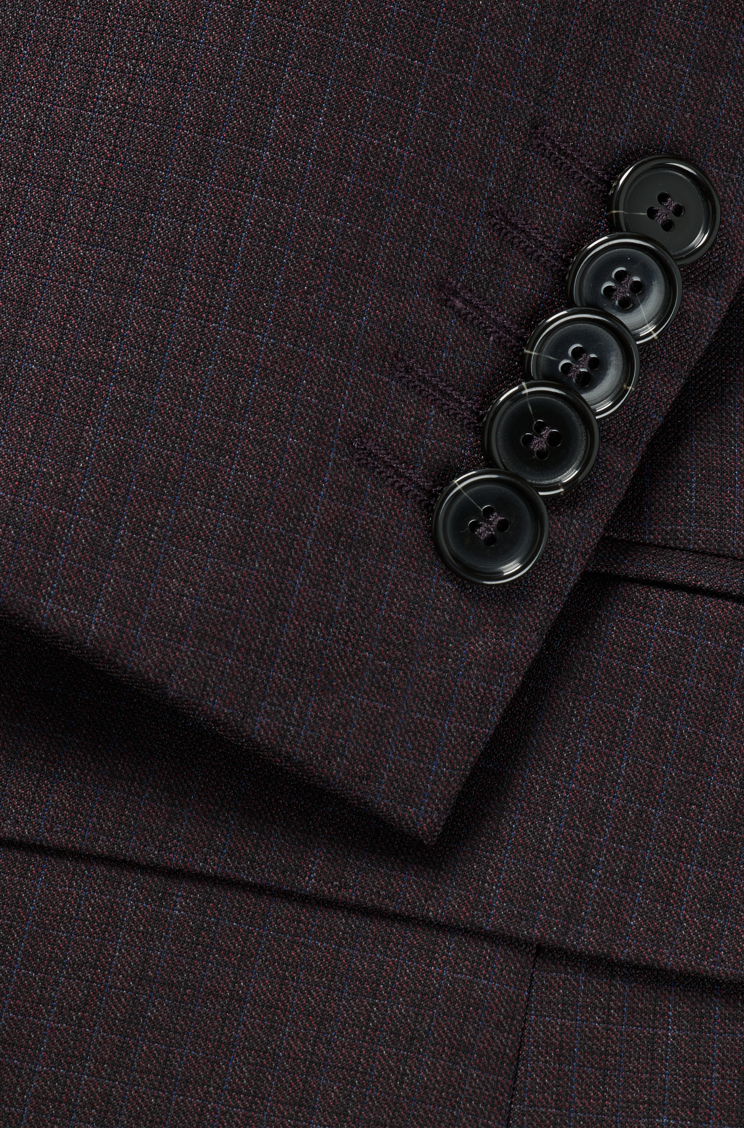 DARK PURPLE // BUSINESS SUITS L-JARROD-2PCS-241