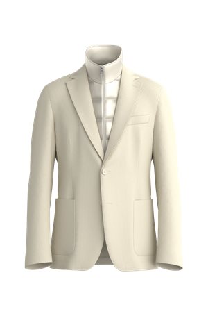 OPEN WHITE // BLAZERS P-HANRY-BIB-N-244