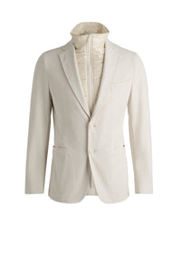 Blazer Hanry avec plastron matelassé - Open White