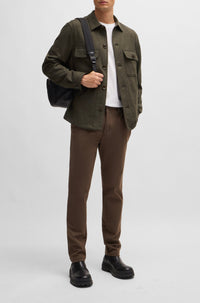 Blazer Carper en laine - Open Green