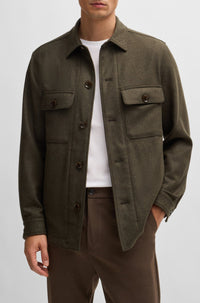 Blazer Carper en laine - Open Green