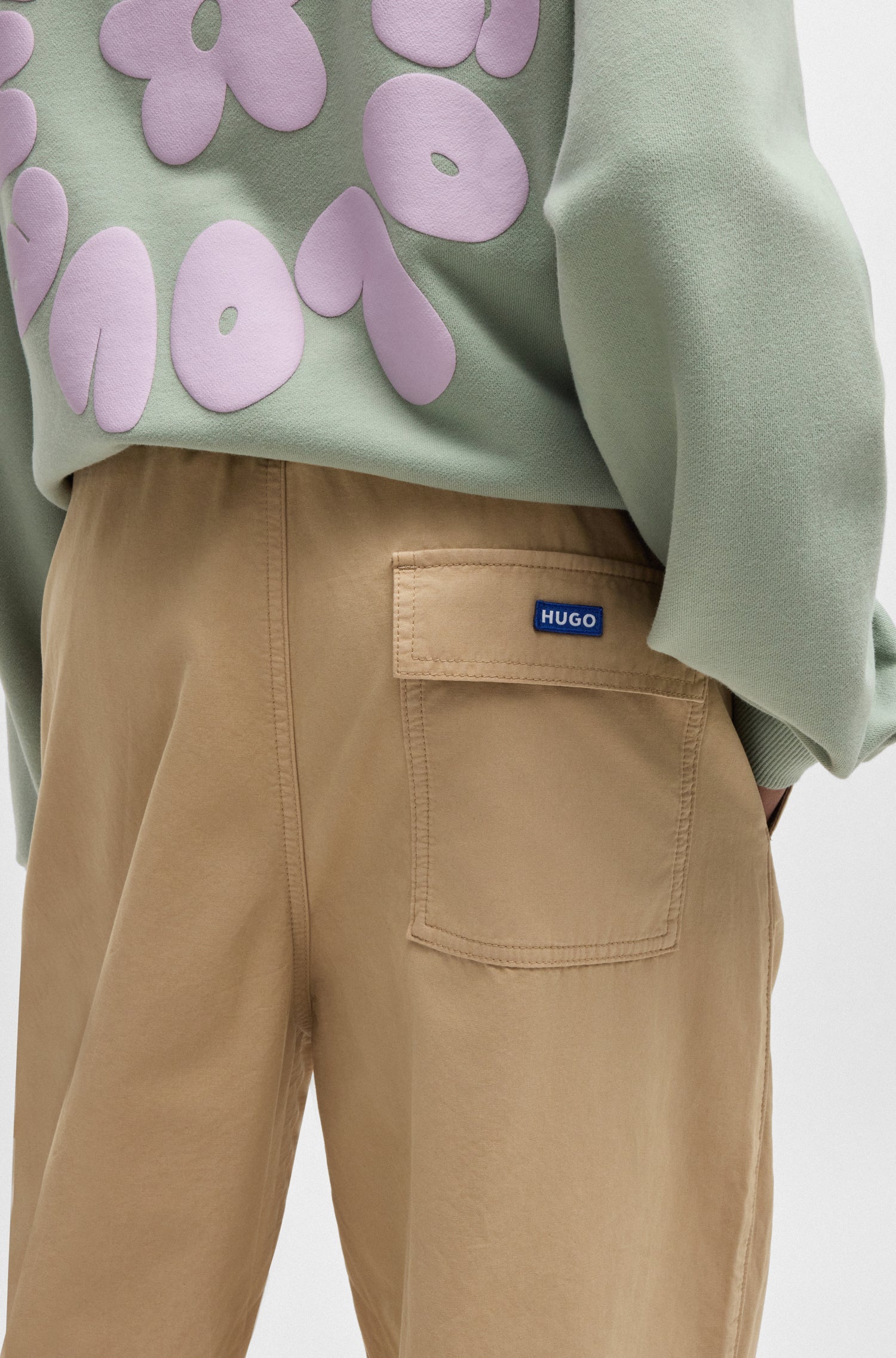 REF ADD // BLACK // CASUAL TROUSERS C-KAI-DPL