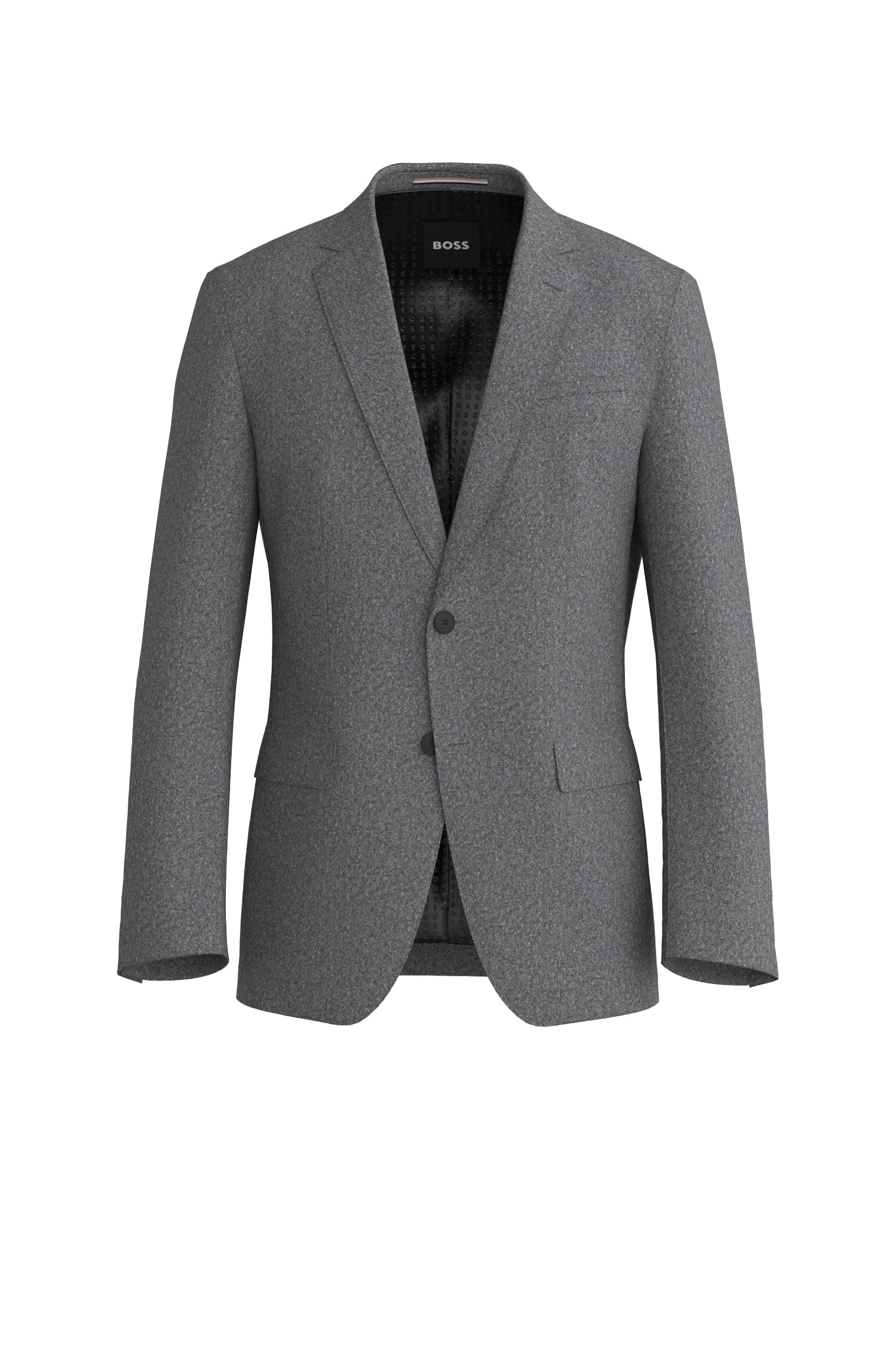 Veste de costume Hutson en laine - Medium Grey