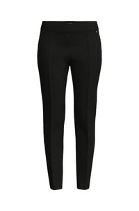 BLACK // CASUAL TROUSERS HATENIA-1