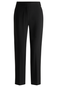BLACK // CASUAL TROUSERS HATENIA-1