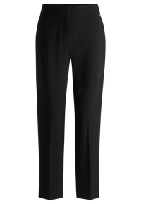 BLACK // CASUAL TROUSERS HATENIA-1