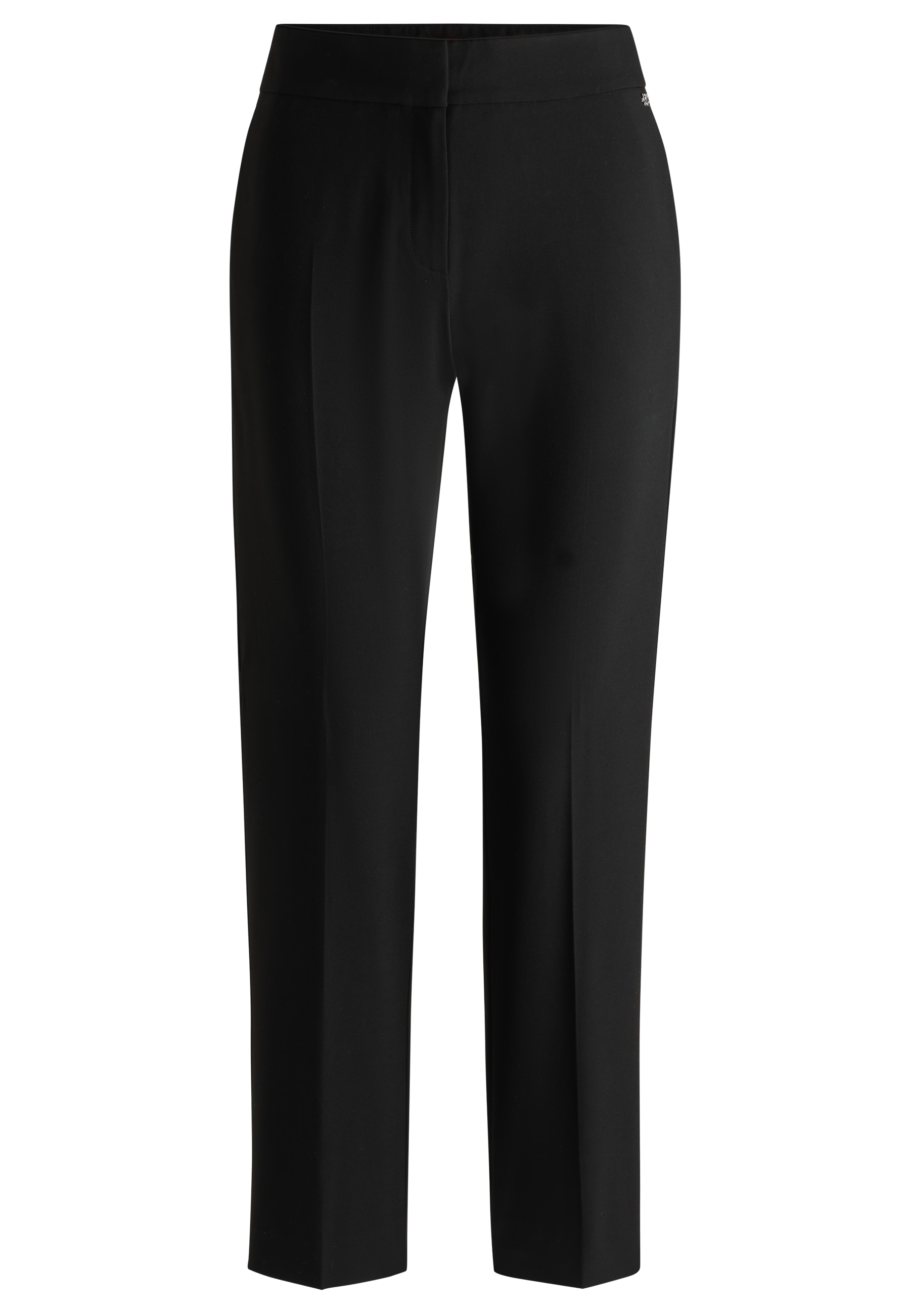 BLACK // CASUAL TROUSERS HATENIA-1