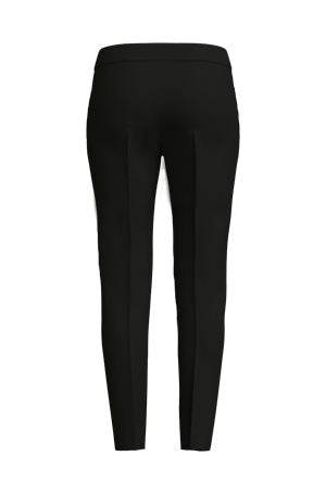 BLACK // CASUAL TROUSERS HATENIA-1