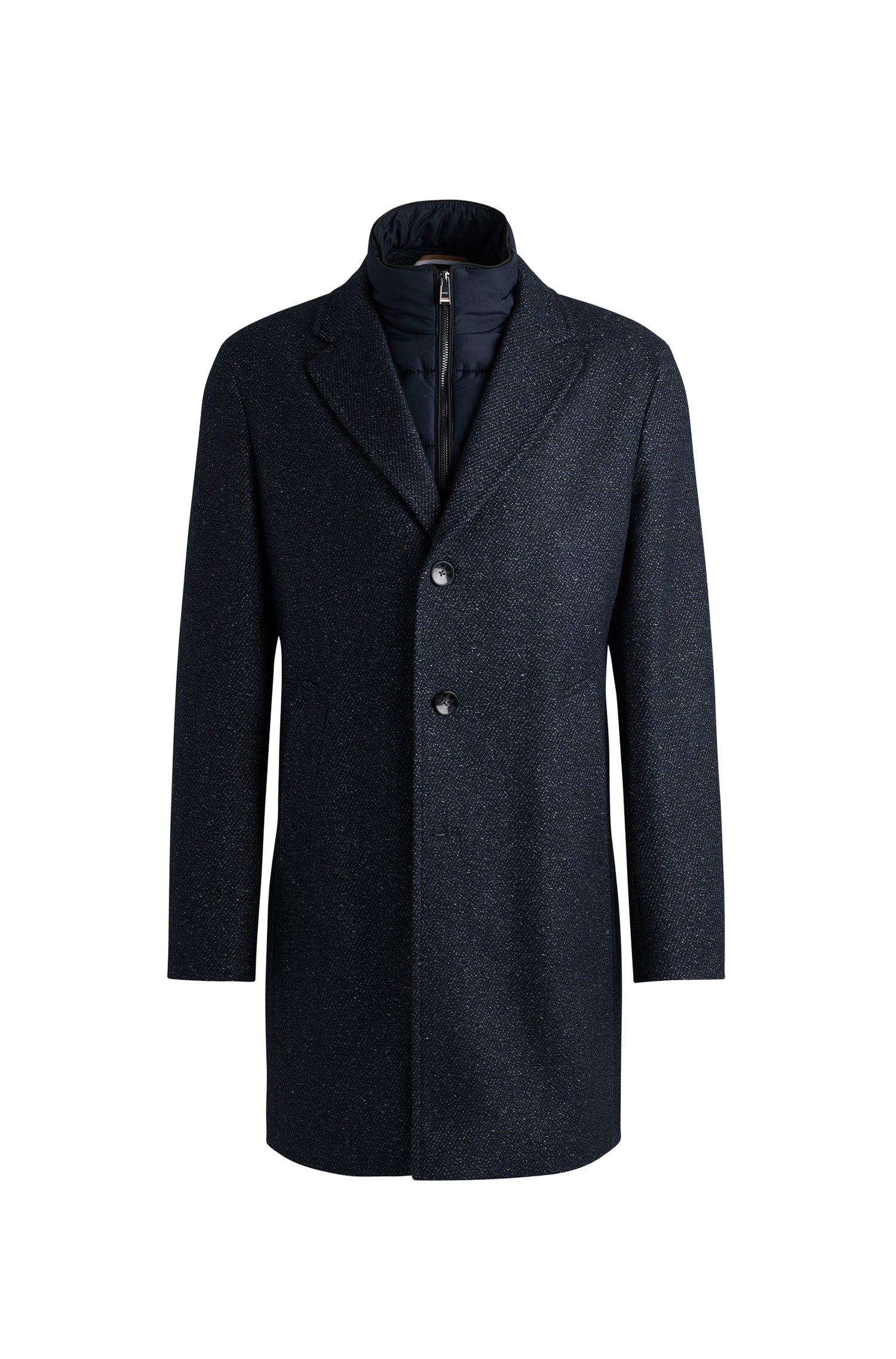 Manteau Hyde en laine - Dark Blue