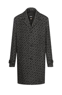Manteau Clark en laine - Medium Grey