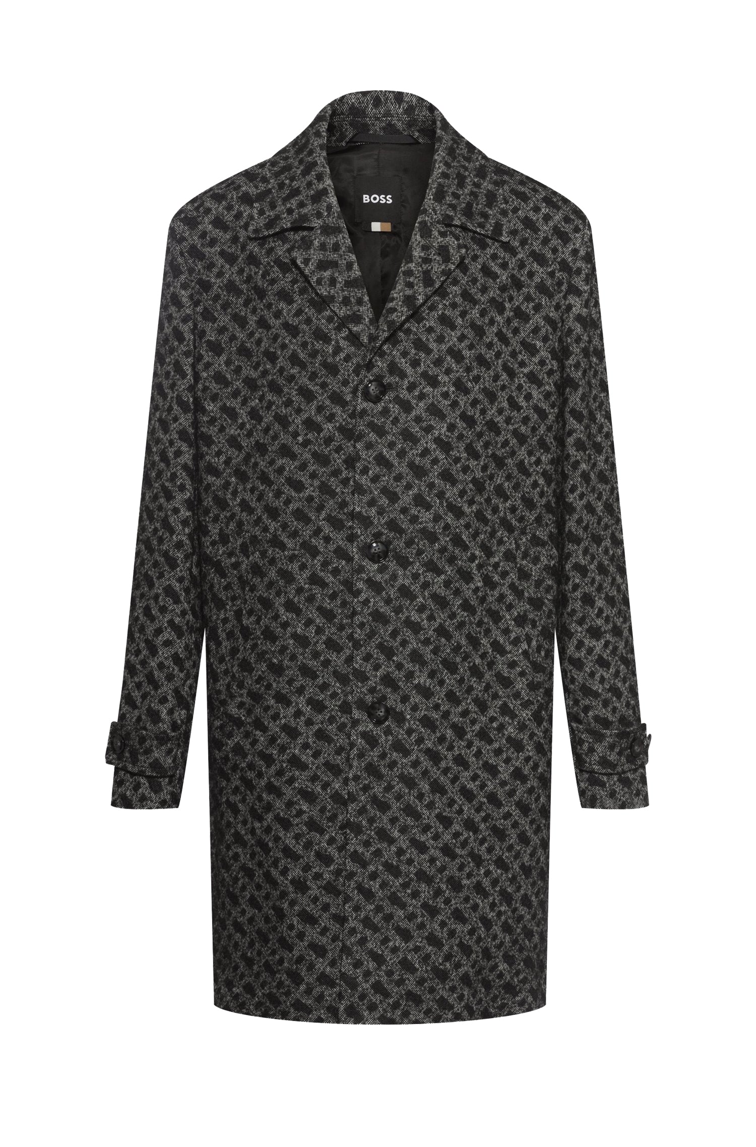 Manteau Clark en laine - Medium Grey