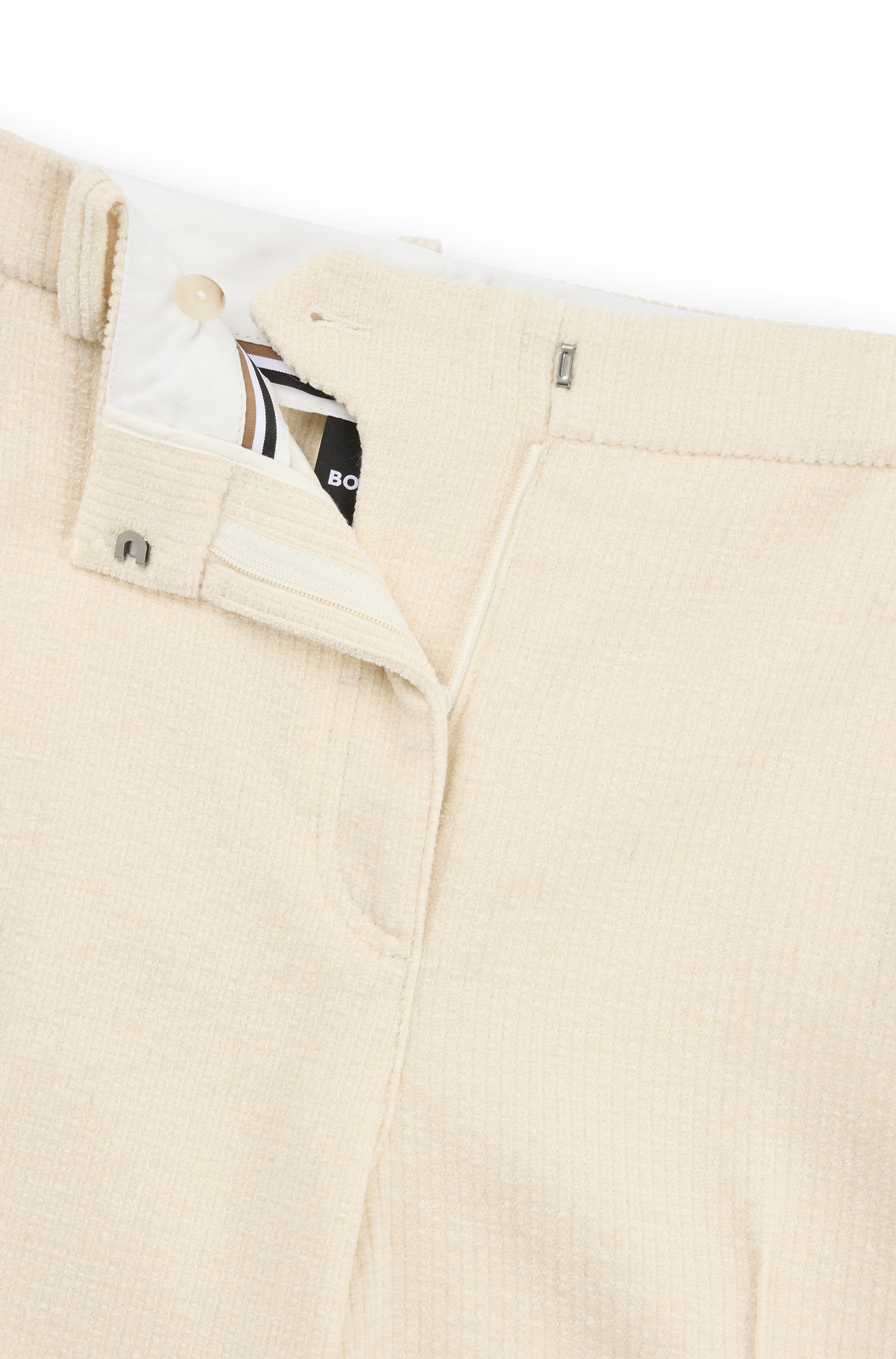 OPEN WHITE // FORMAL TROUSERS TATEPA