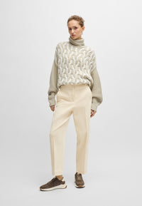 OPEN WHITE // FORMAL TROUSERS TATEPA