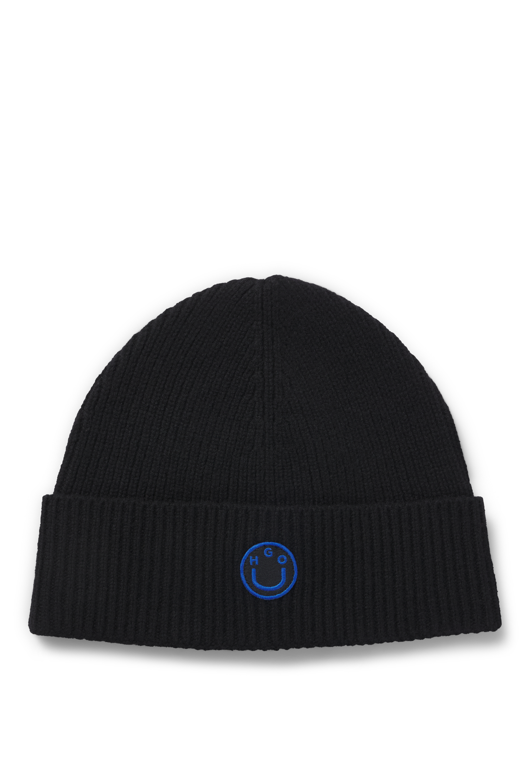 BLACK // KNITTED BEANIE XAFI_B