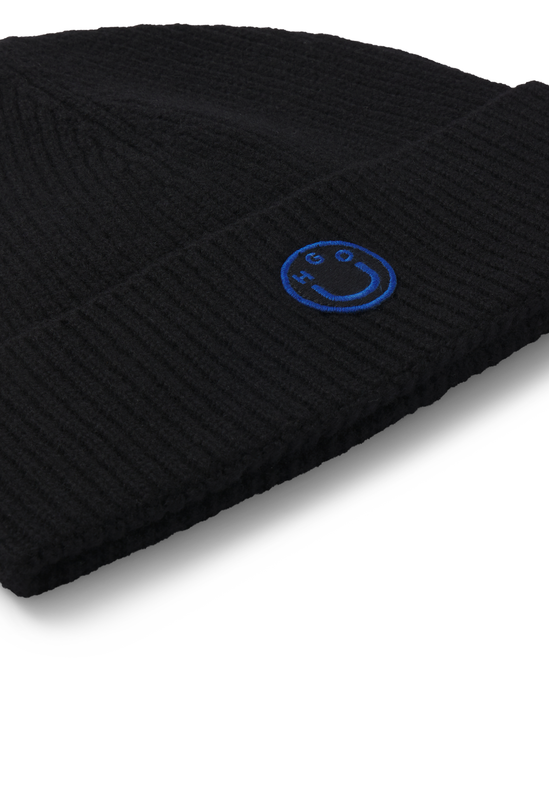 BLACK // KNITTED BEANIE XAFI_B