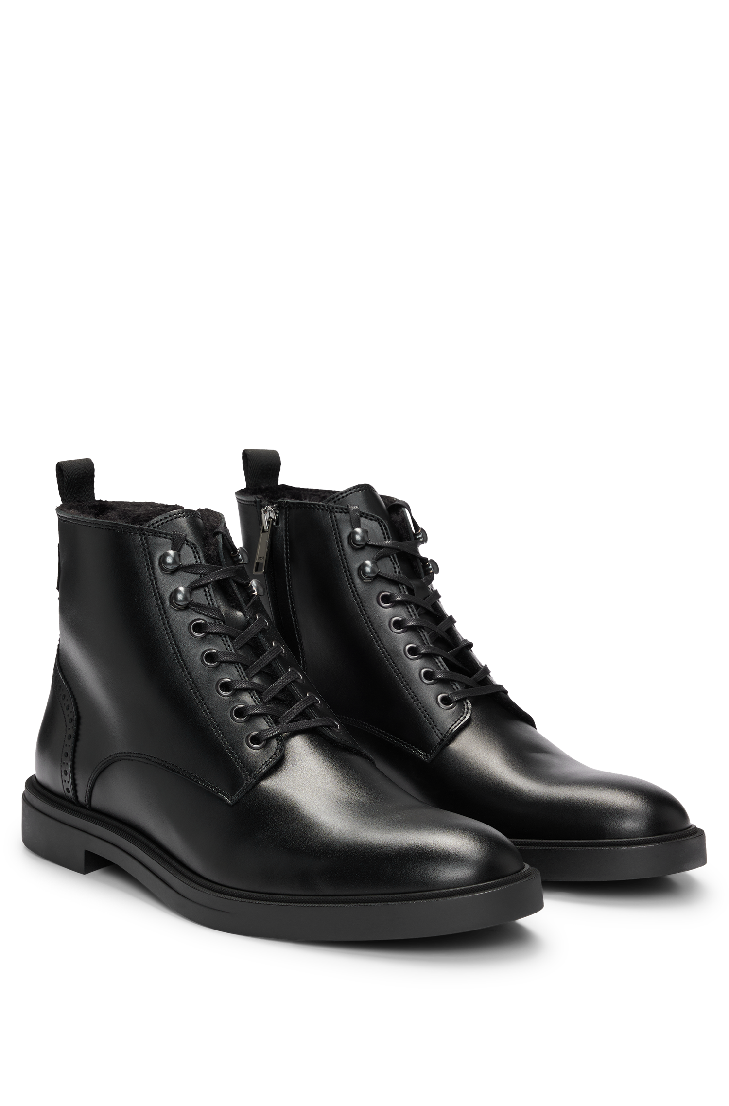 Calev leather boots - Black