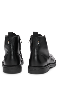 Calev leather boots - Black