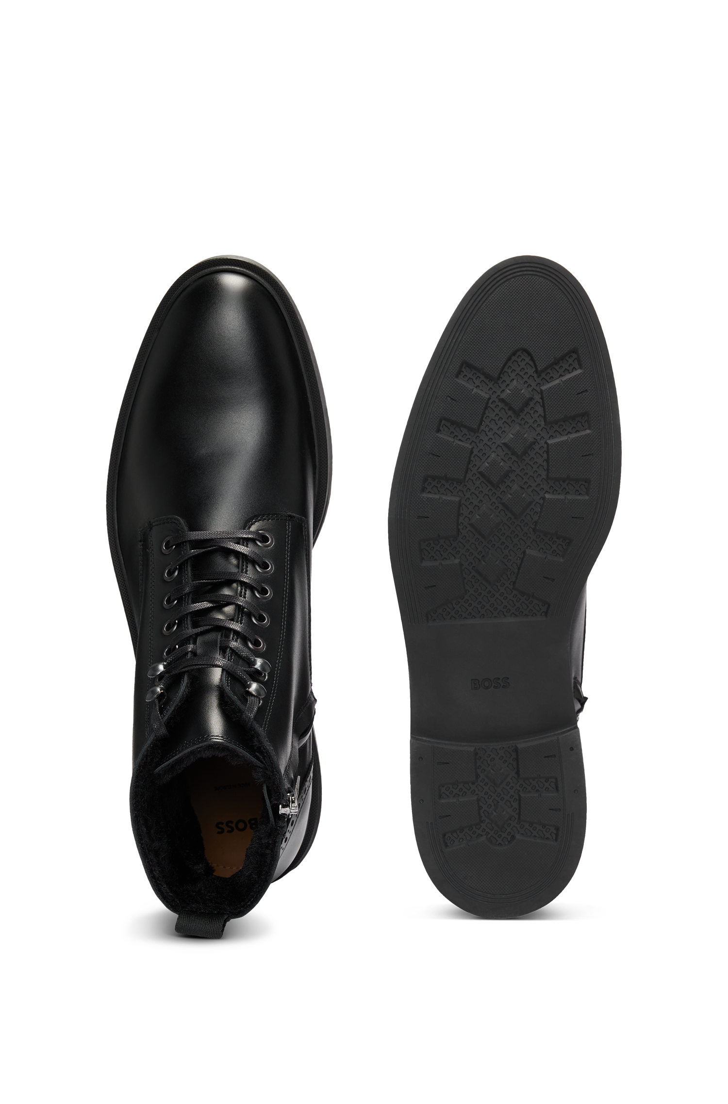 Calev leather boots - Black