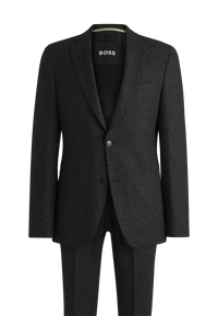 BLACK // CASUAL SUITS C-HUGE-2PCS-243