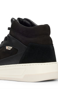 Baltimore leather trainers - Black