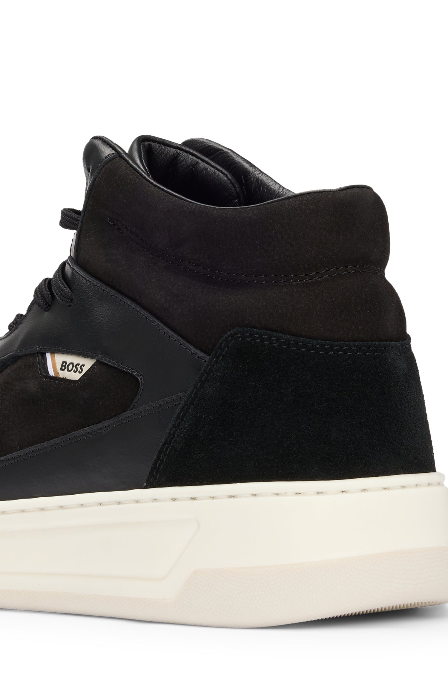Baltimore leather trainers - Black