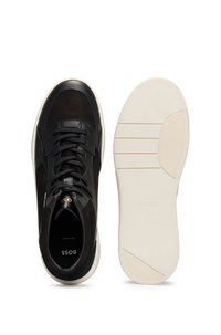 Baltimore leather trainers - Black
