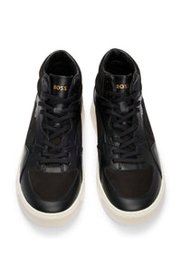 Baltimore leather trainers - Black