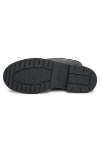 Rebby leather boots - Black
