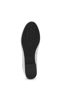 Dasy leather ballet flats - Silver