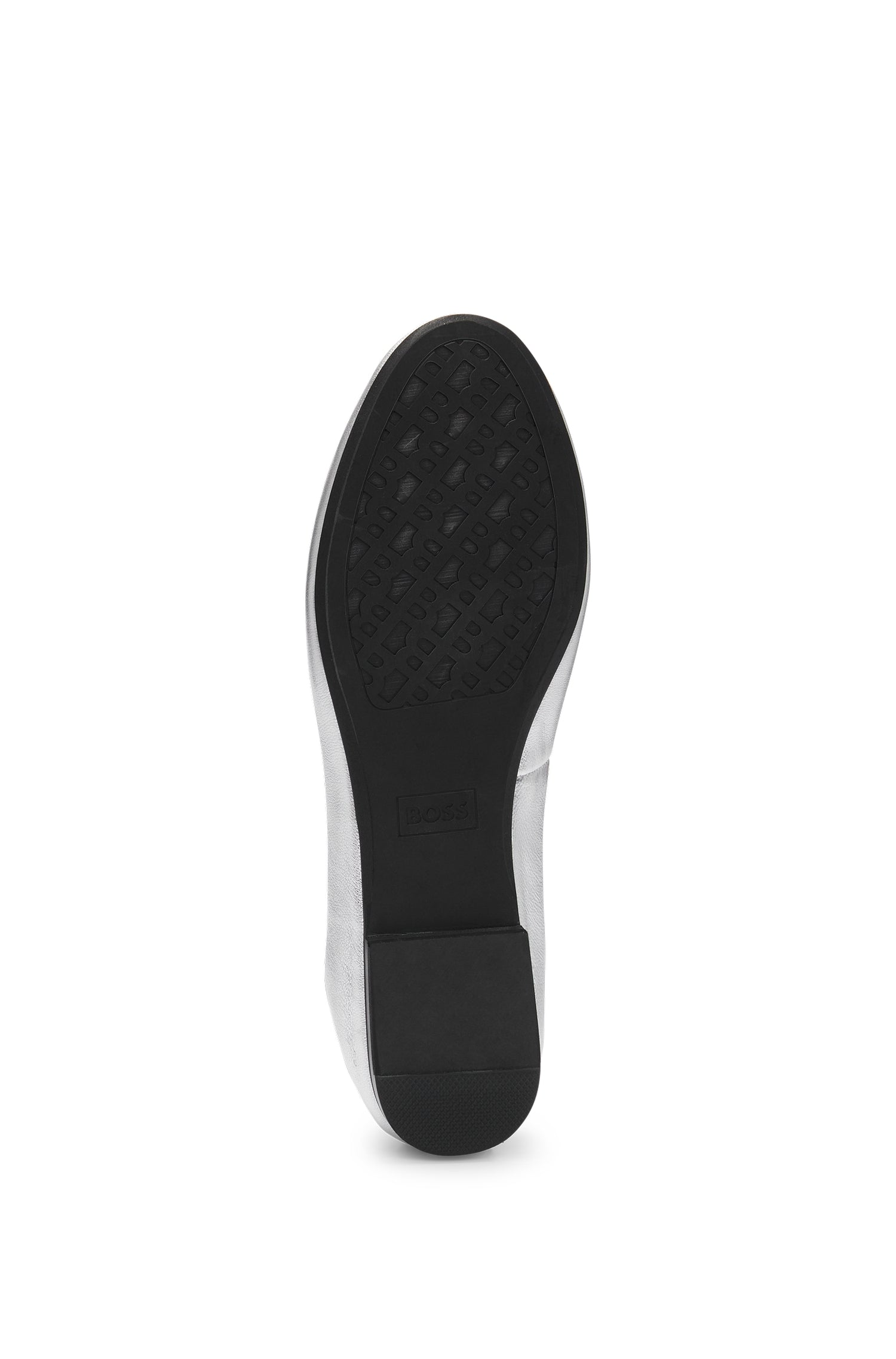 Dasy leather ballet flats - Silver