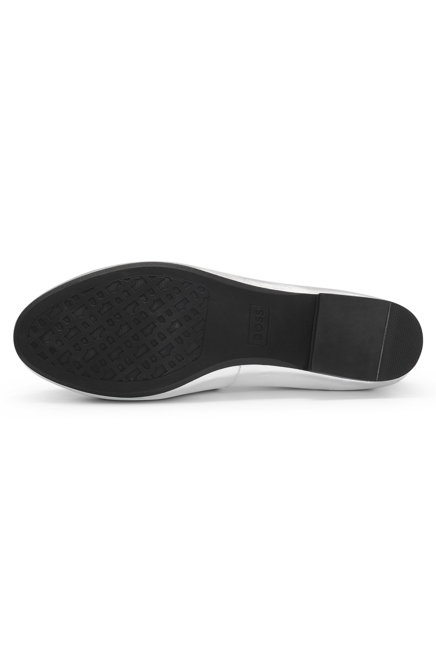 Dasy leather ballet flats - Silver