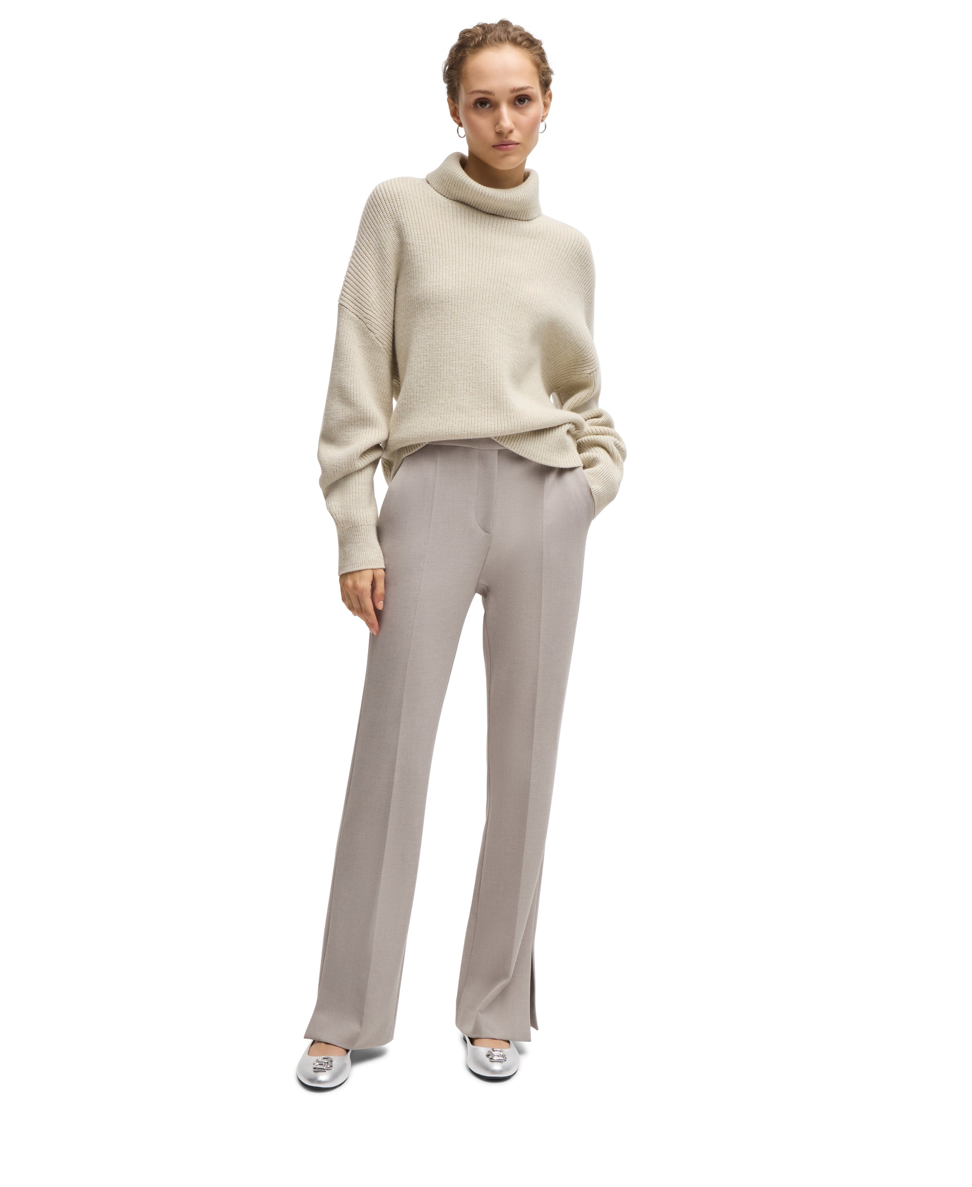 SILVER // FLATS DASY_BALLERINA_LMNBB