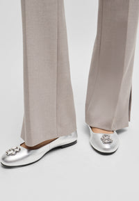 SILVER // FLATS DASY_BALLERINA_LMNBB