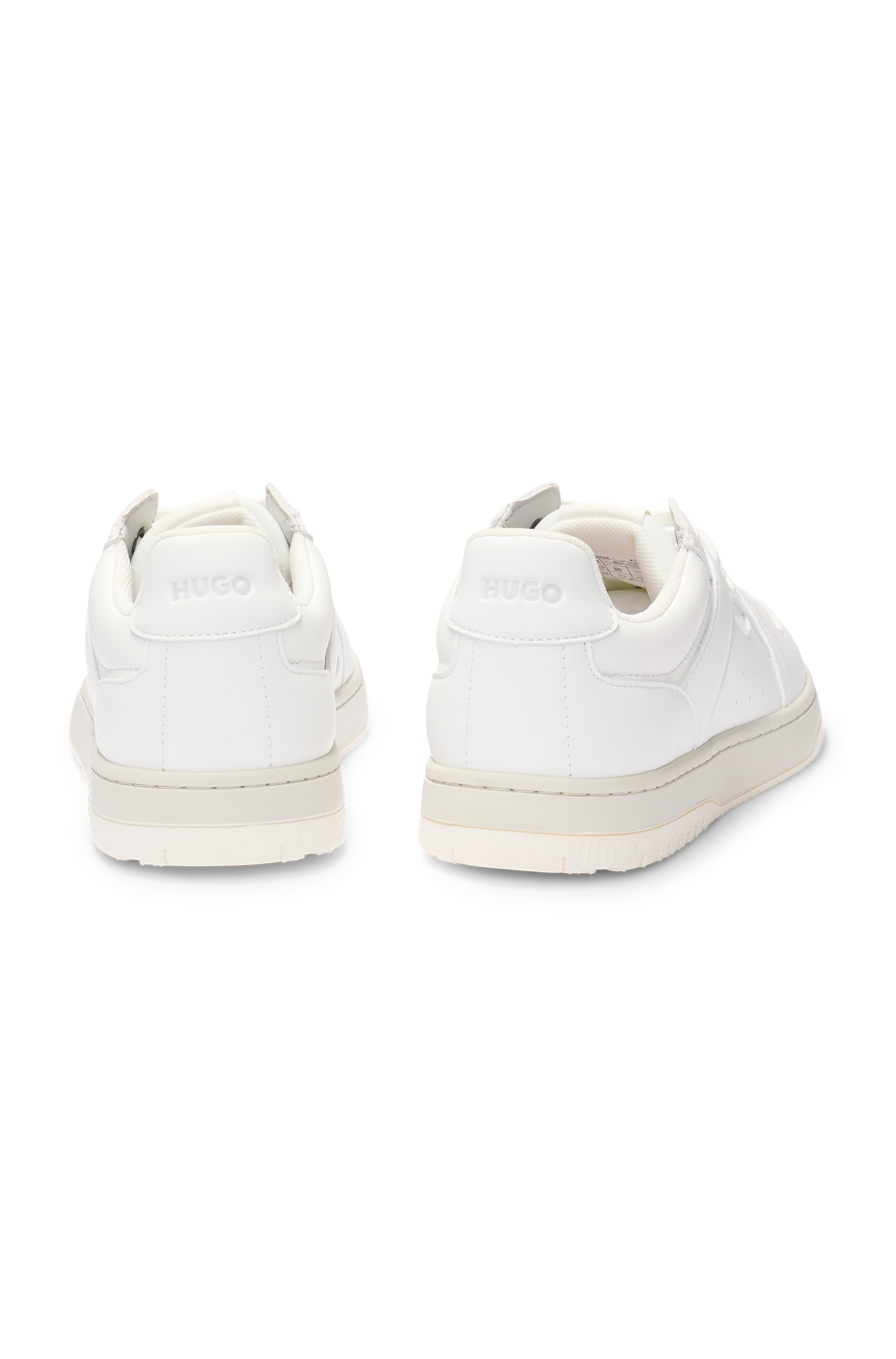 WHITE // LACE-UP TRAINERS HADRIAN_TENN_PUGR