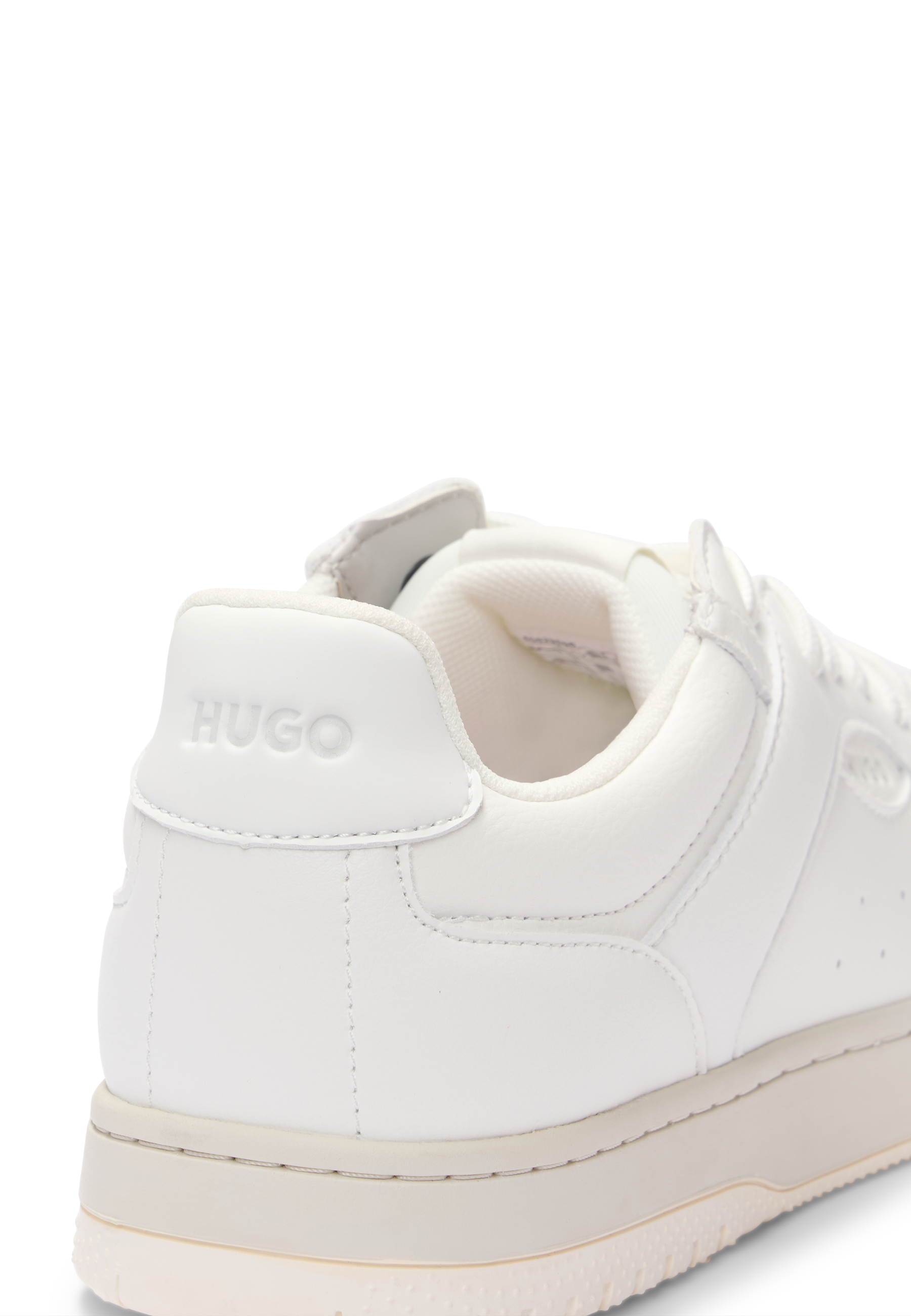 WHITE // LACE-UP TRAINERS HADRIAN_TENN_PUGR