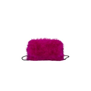 BRIGHT PINK // MINI BAGS & CLUTCHES TRAVELIZE CLUTCH FUR