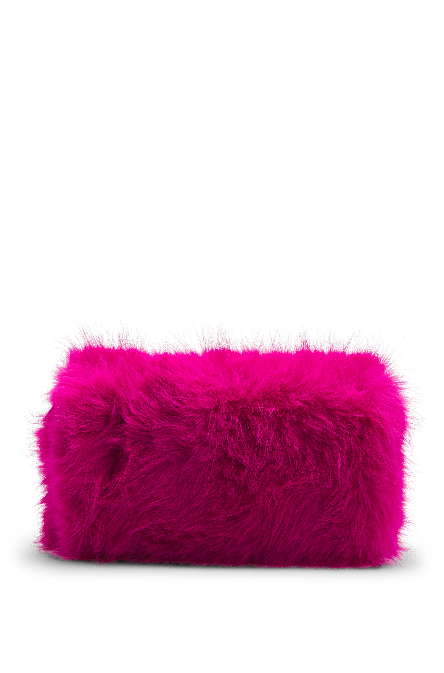 BRIGHT PINK // MINI BAGS & CLUTCHES TRAVELIZE CLUTCH FUR