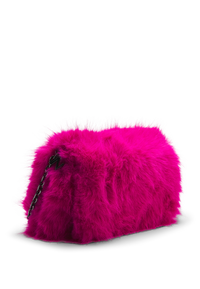 BRIGHT PINK // MINI BAGS & CLUTCHES TRAVELIZE CLUTCH FUR