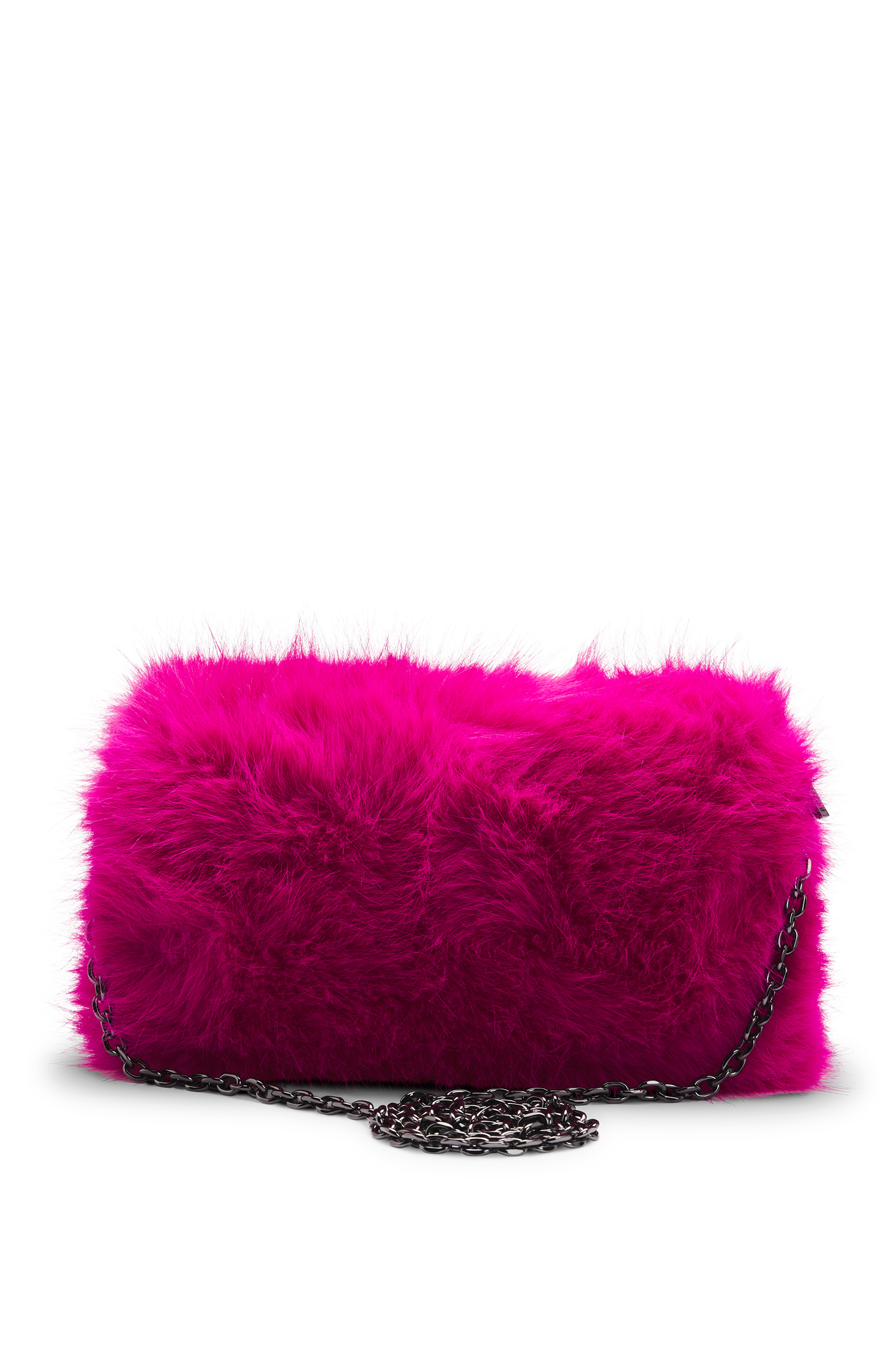 BRIGHT PINK // MINI BAGS & CLUTCHES TRAVELIZE CLUTCH FUR