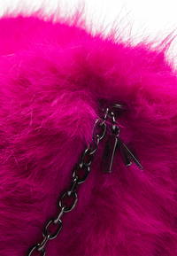 BRIGHT PINK // MINI BAGS & CLUTCHES TRAVELIZE CLUTCH FUR