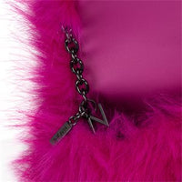 BRIGHT PINK // MINI BAGS & CLUTCHES TRAVELIZE CLUTCH FUR