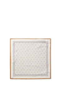 Rojer silk scarf - Open White