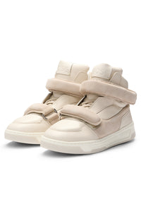 Travelize leather trainers - White