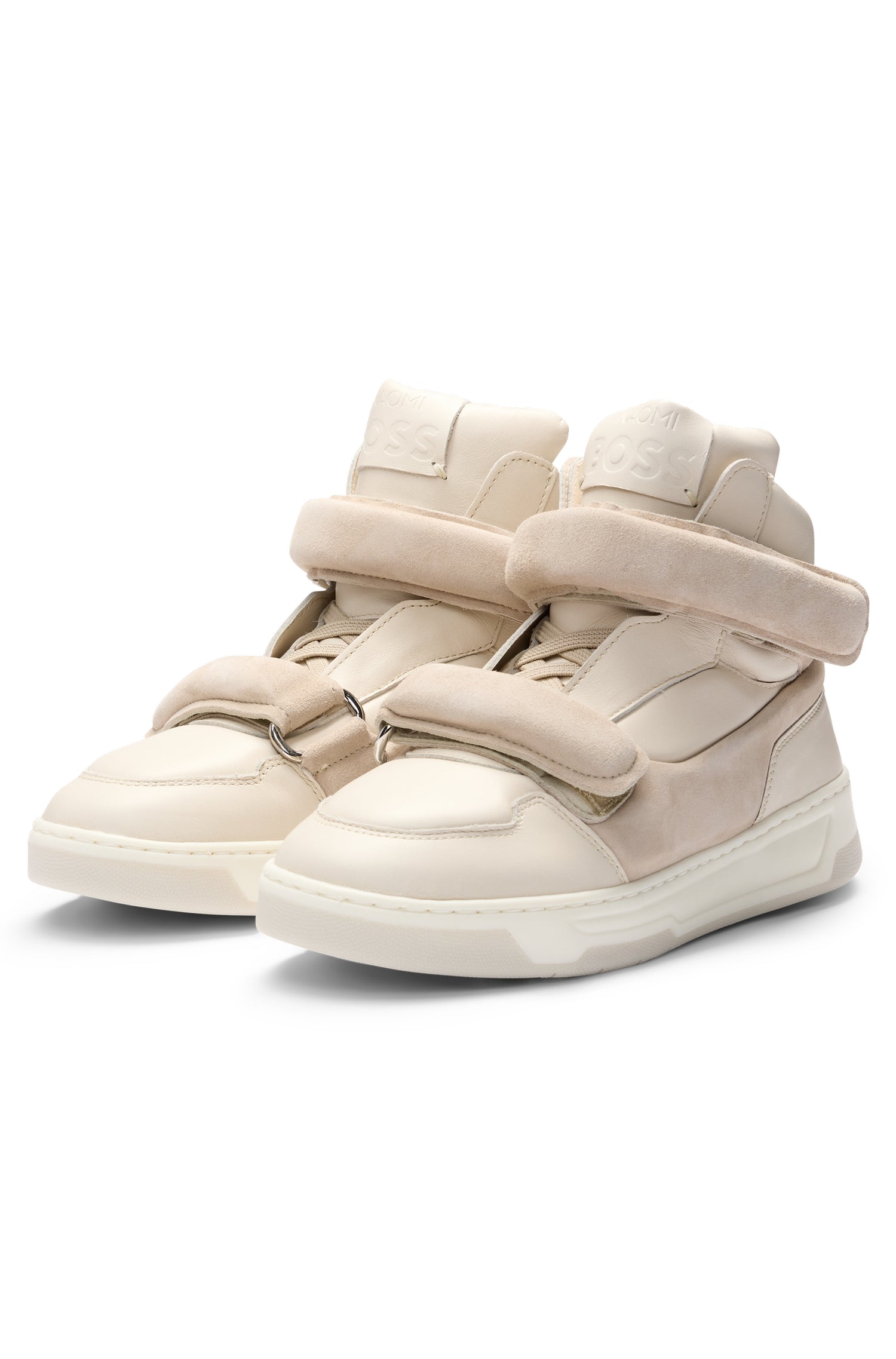 Travelize leather trainers - White