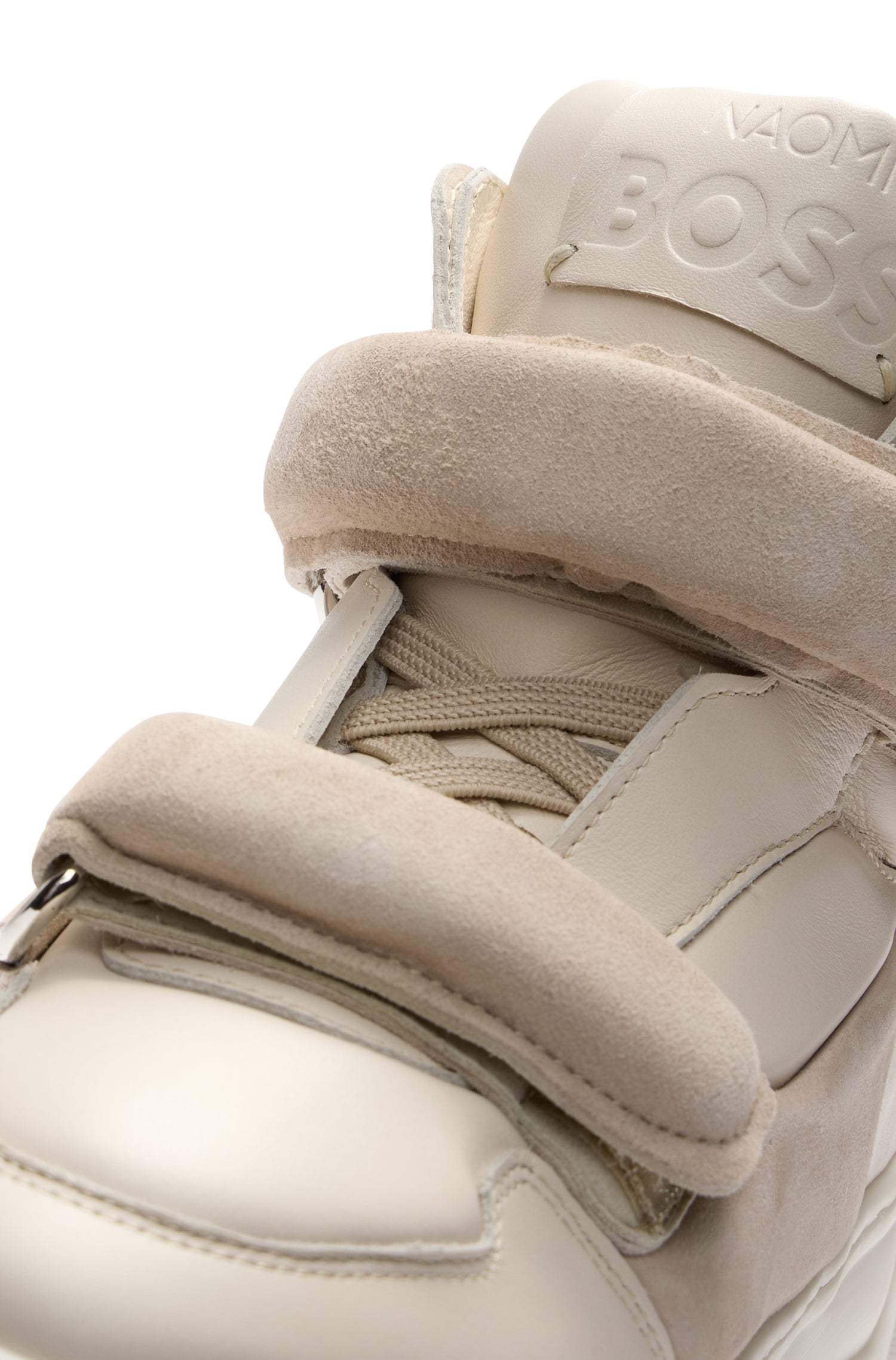 Travelize leather trainers - White
