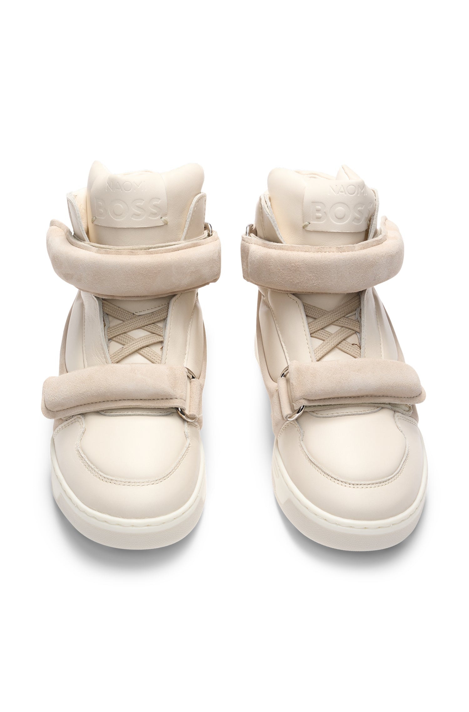Travelize leather trainers - White