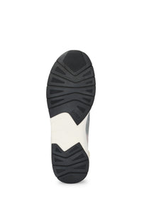 Skylar leather trainers - Medium Grey