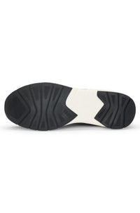 Skylar leather trainers - Medium Grey